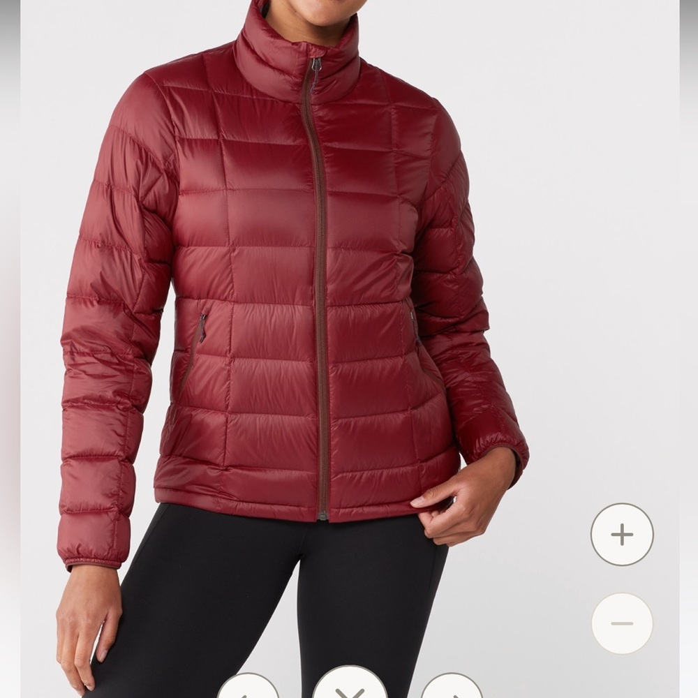 Shaded Sumac/color new/no used REI Co-op 650 Down Jacket 2.0 - Women's large